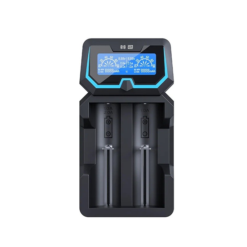 Ładowarka do akumulatorów cylindrycznych Li-ion 18650 X2