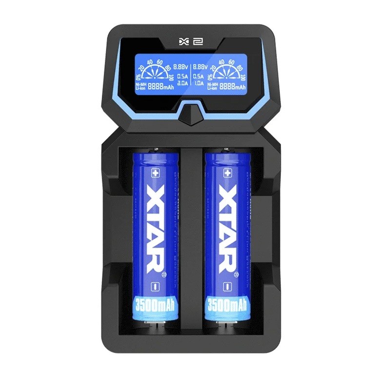 ładowarka do akumulatorów X2 z USB