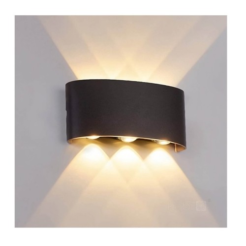 Lampa ogrodowa LED LUMPERA 6W 3000K IP54 czarna