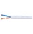 Przewód OMY biały linka 2x1mm - 25m 300/300V giętki linka