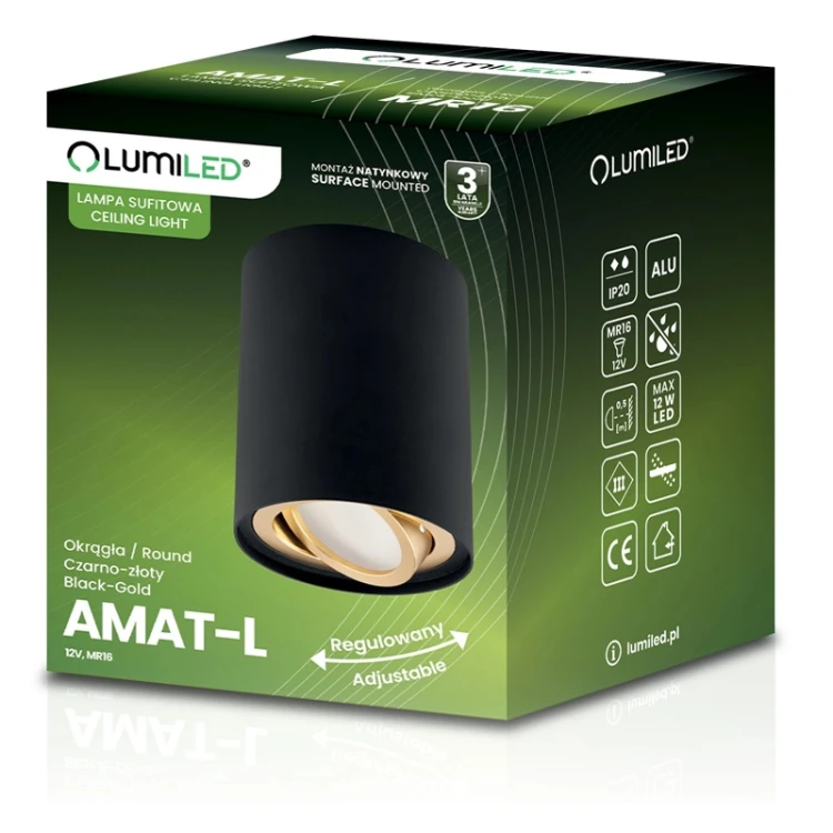 opakowaniew oprawy AMAT-L 115mm GU10