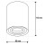 wymiary oprawy AMAT-L 115mm