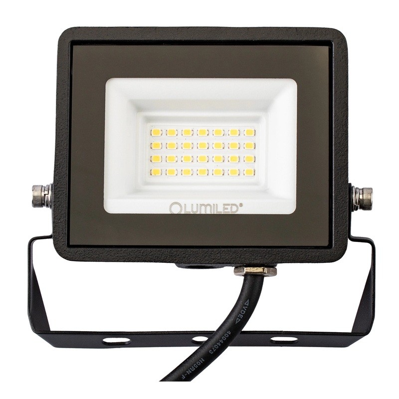 Naświetlacz LED ZUNA2 20W 1800lm 6500K IP65 Czarny LUMILED