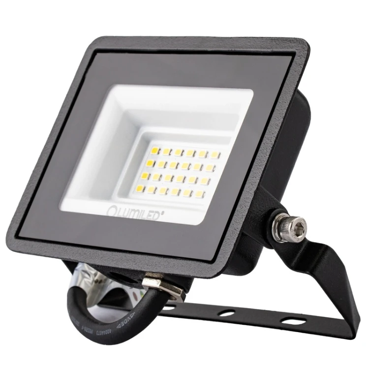 Naświetlacz LED ZUNA2 20W 1800lm 6500K IP65 Czarny LUMILED