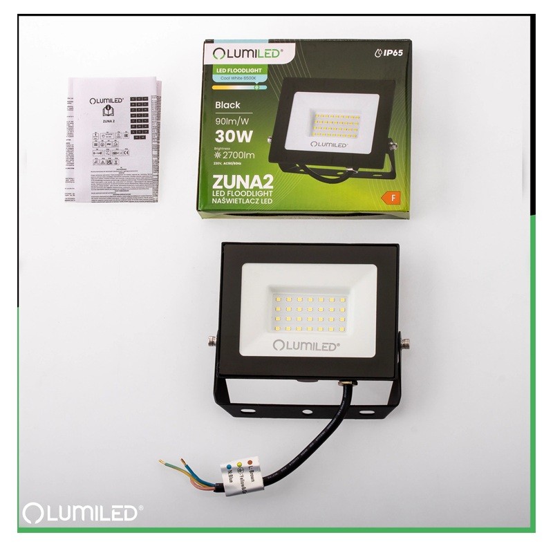 naświetlacz 30W zimny IP65