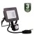 Naświetlacz LED ZUNA2 10W 900lm 6500K IP44 Czarny Czujnik Ruchu LUMILED