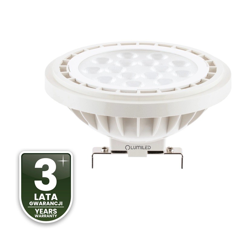 Żarówka LED G53 AR111 12V 10W 38° biała neutralna
