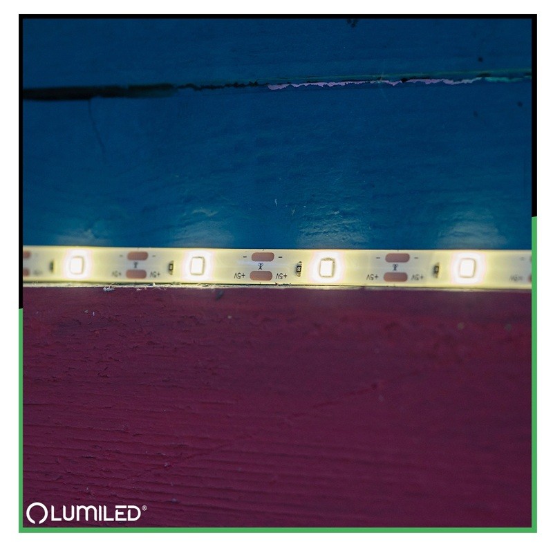 Taśma LED Solarna Pasek 150x LED AVERO 3000K Ciepła IP44 5m LUMILED