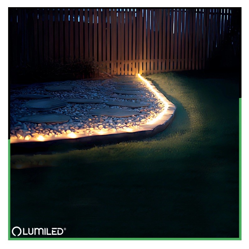 Taśma LED solarna 150xLED 3000K biała ciepła 5m AVERO