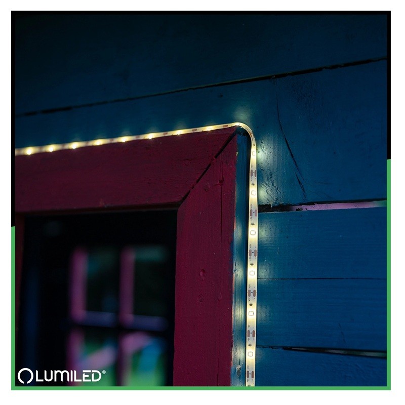 Taśma LED solarna 150xLED 3000K biała ciepła 5m AVERO