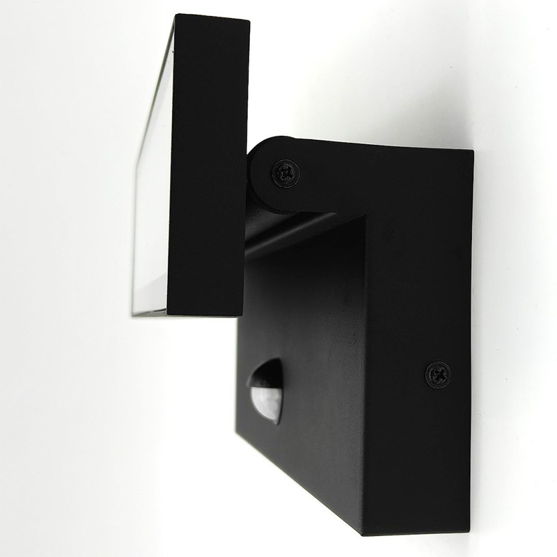 Kinkiet Velorion 27W czarny 4000K regulowany PIR