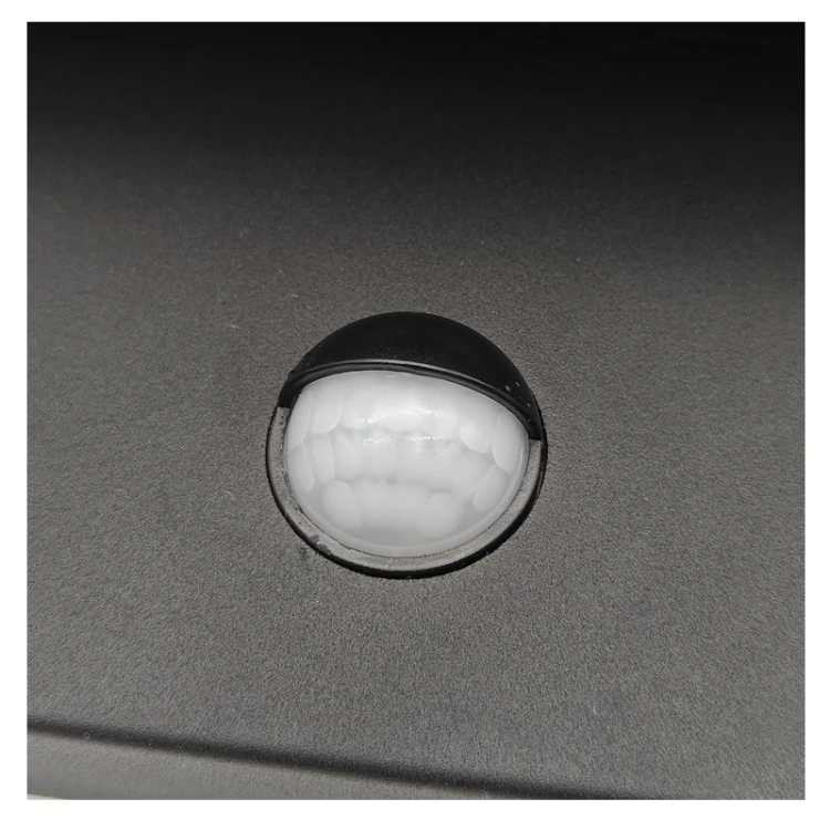 Kinkiet, lampa ogrodowa, elewacyjna LED 40W IP65 4000K VELORION z czujnikiem ruchu i zmierzchu - czarna