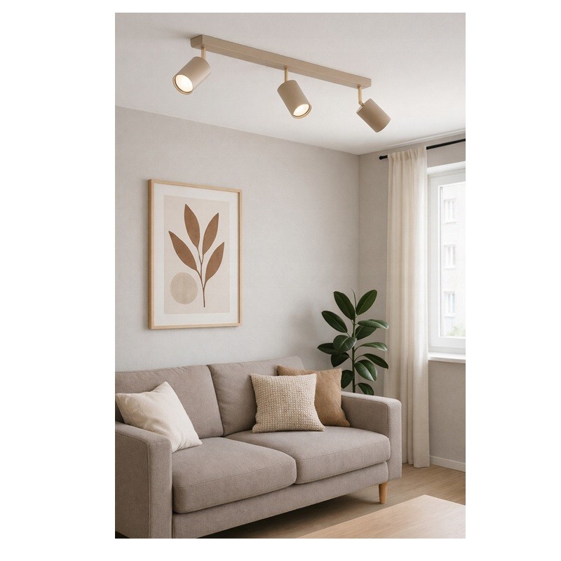 Kinkiet potrójny SPOTI 3xGU10 ecru