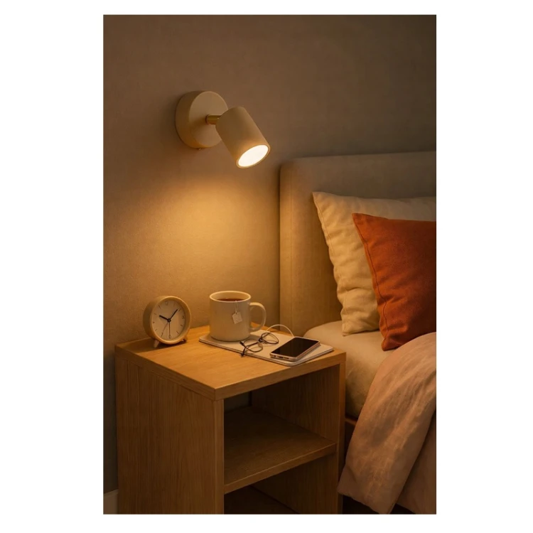 Lampa sufitowa Spoti Ecru 1x GU10 SuperLED