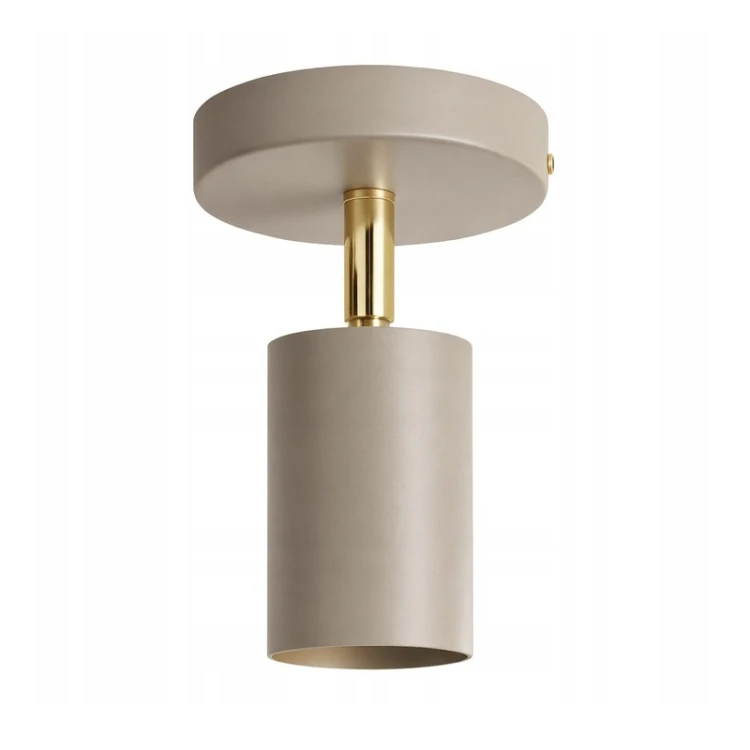 Lampa sufitowa Spoti Ecru 1x GU10