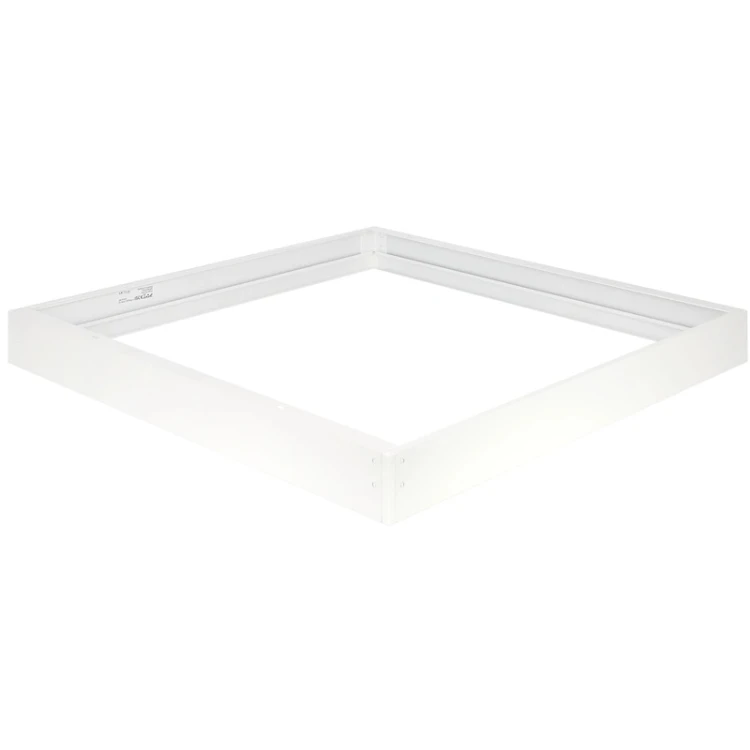 Ramka 60x60 cm kwadratowego wysoka 62mm składana biała