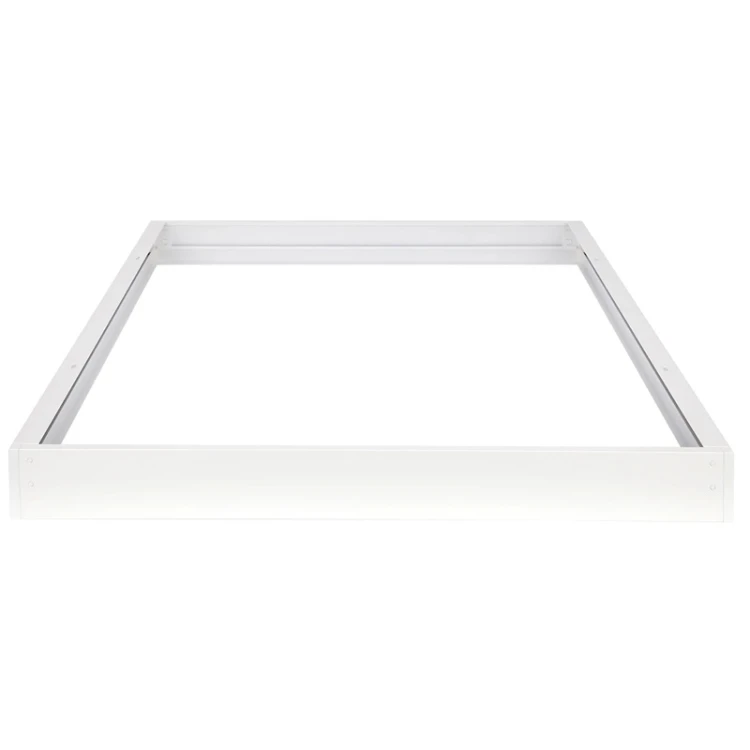 Ramka natynkowa do panelu 60x60 cm kwadratowego wysoka 62mm składana biała Led line LITE