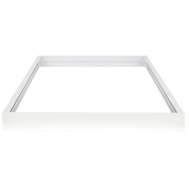 Ramka natynkowa do panelu 60x60 cm kwadratowego wysoka 62mm składana biała Led line LITE