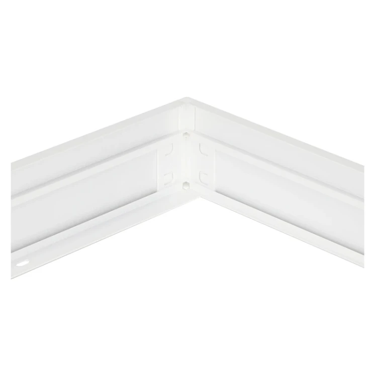 Ramka 60x60 cm kwadratowego wysoka 62mm składana biała