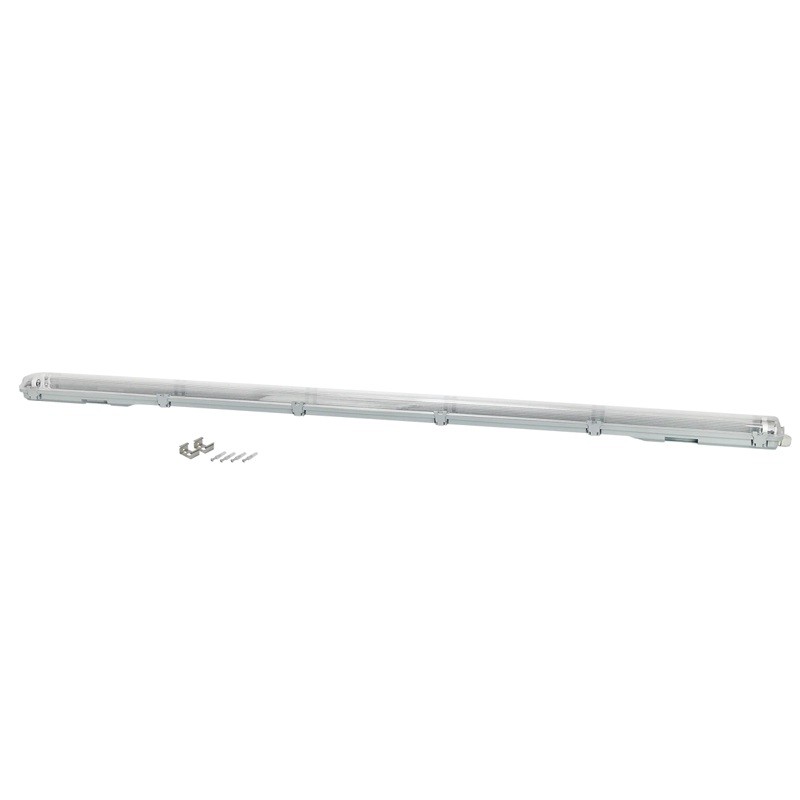 Oprawa LED line LITE hermetyczna do świetlówek LED 2xT8 150cm IP65 VANTA szara ABS/PS