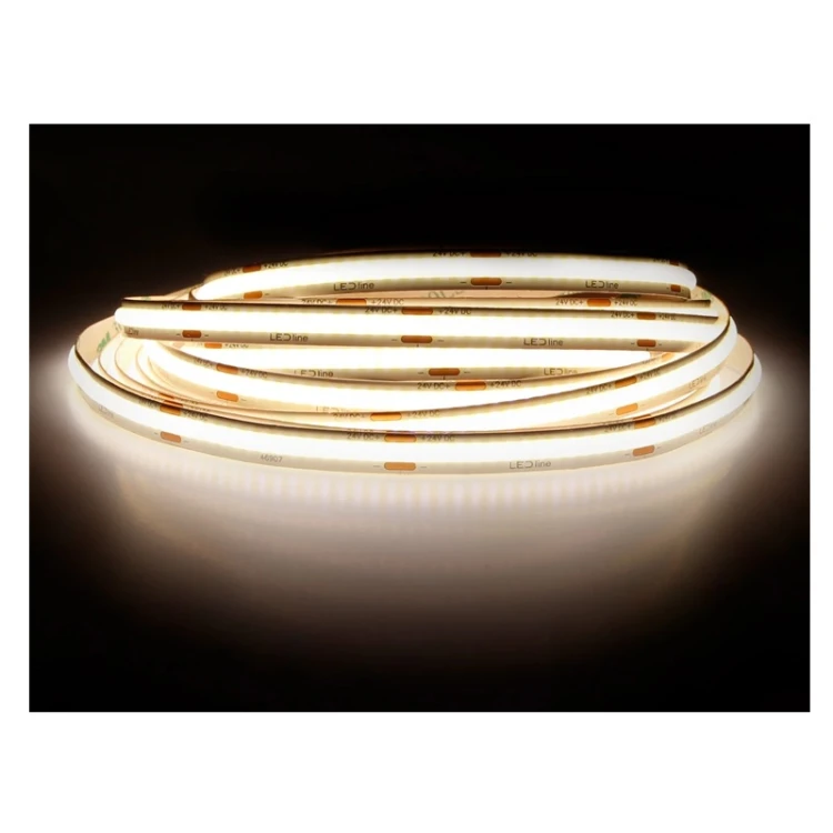 Taśma LEDlineCOB 8W/m 3000K 320 chips/m 24V IP20 5m