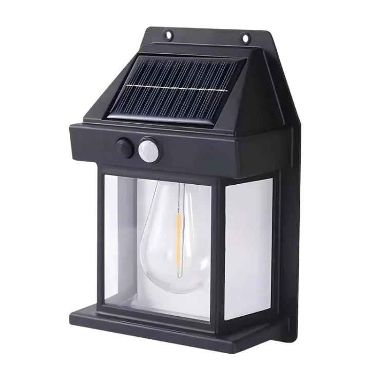 Kinkiet Solarny Lampa Elewacyjna LED 3000K IP44 Czujnik Ruchu i Zmierzchu DONA