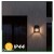 Lampa elewacyjna LED 3000K IP44 DONA z czujnikiem ruchu i zmierzchu