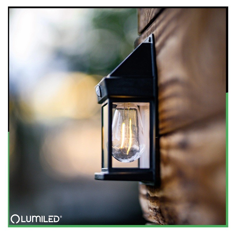 Kinkiet solarny LED 3000K IP44 z czujnikiem