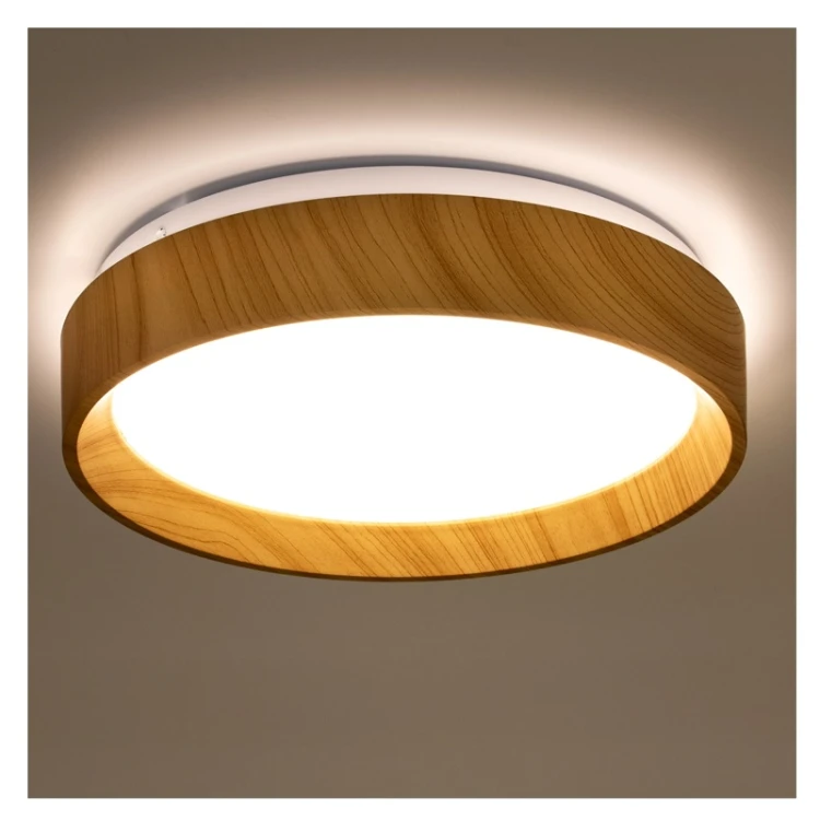 Panel LED 18W natynkowy okrągły biały neutralny 4000K IP44 27cm WOODY