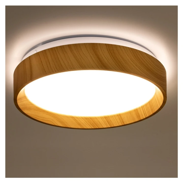 Panel LED 24W natynkowy okrągły biały neutralny 4000K IP44 32cm WOODY