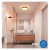 Plafon LED Panel Natynkowy Lampa Sufitowa Oprawa WOODY 24W 4000K Okrągły IP44 32cm