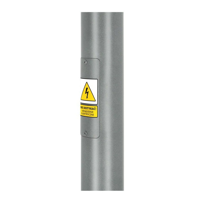 Słup oświetleniowy BASE SV 3m Fi 60mm składany szary