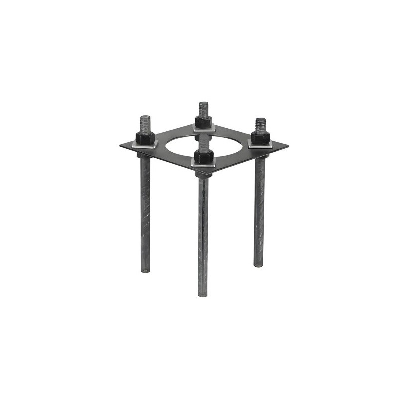 Kotwa fundamentowa do słupa składanego BASE SV 200x200mm