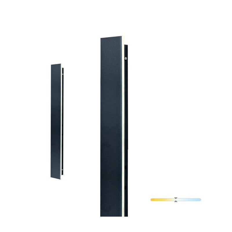 Kinkiet, lampa ogrodowa, elewacyjna LED 12W 60cm IP44 4000K MIRANA
