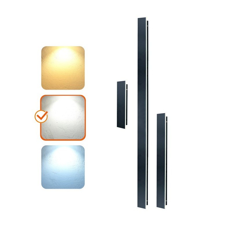 Kinkiet elewacyjny LED 12W 60cm IP44 4000K MIRANA