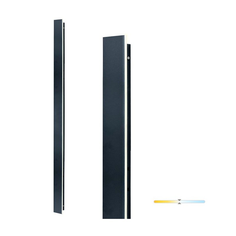 Kinkiet, lampa ogrodowa, elewacyjna LED 25W 120cm IP44 4000K MIRANA