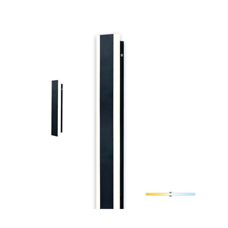 Kinkiet, lampa ogrodowa, elewacyjna LED 8W 30cm IP44 4000K MIRANA S