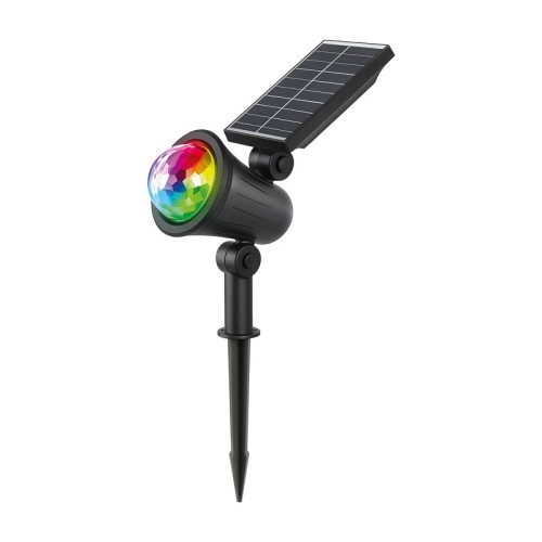 Lampa ogrodowa solarna RGB wbijana SUNARI słupek FME-190