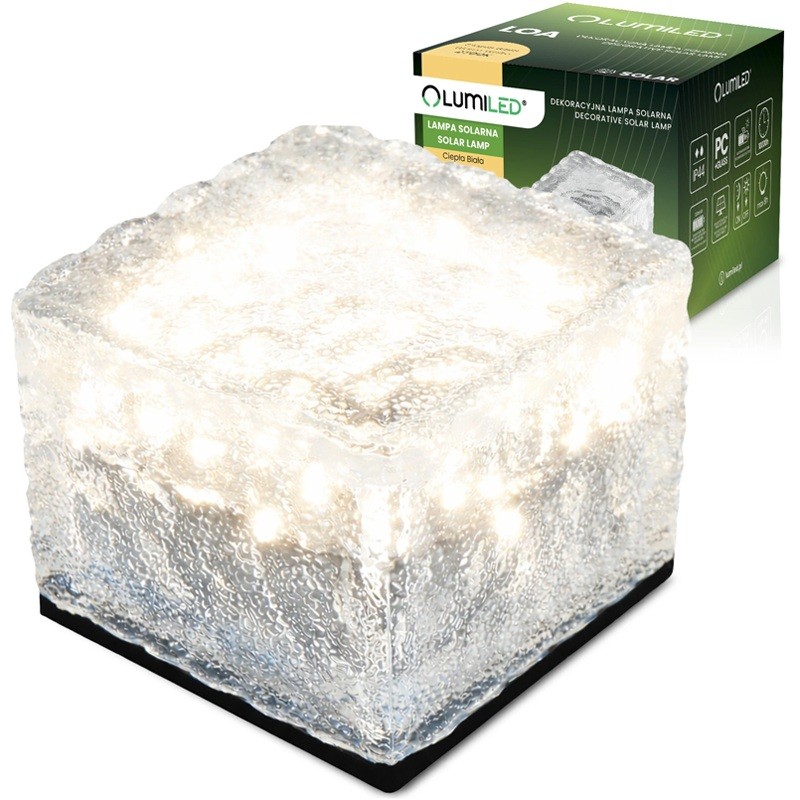 Lampa LED solarna ogrodowa IP44 2700K 7cm LOA