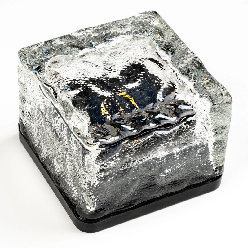 Lampka Solarna  LED LOA 2700K Zewnętrzna Dekoracyjna Kostka 7cm IP44 Lumiled