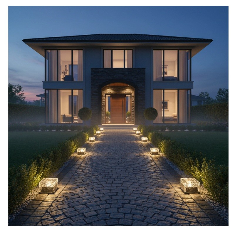 Lampa LED solarna ogrodowa IP44 2700K 7cm LOA