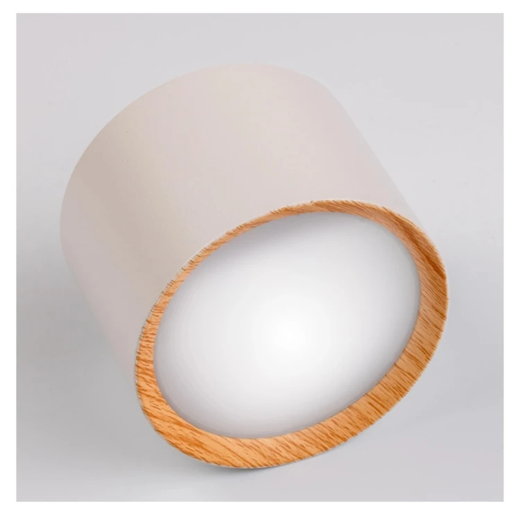 Tuba Gx53 Spot Kinkiet Sufitowa Walec SUNLA Biały LUMILED