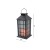 Lampa ogrodowa Solar LED CANDELIO MILKY 1600K IP44 czarna LED2B