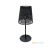 Lampa ogrodowa solarna stołowa 0,2W 4000K IP44 LUVETRA czarna