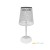 Lampa ogrodowa solarna stołowa 0,2W 4000K IP44 LUVETRA biała