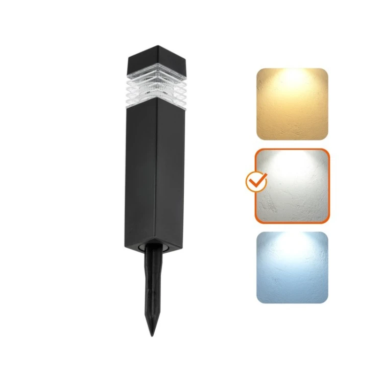 Słupek ogrodowy Solar LED AURORA 4000K IP44