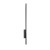 Kinkiet, lampa ogrodowa, elewacyjna LUNA 12W 90 cm IP54 - czarny
