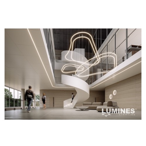 PROFIL srebrny anodowany typ FLEXA 2 metry