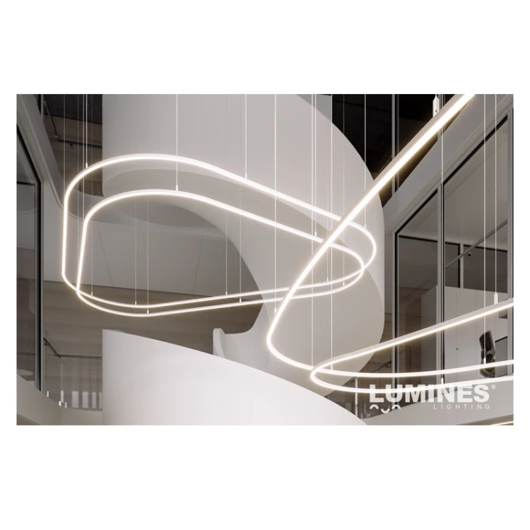 Profil LUMINES typ FLEXA srebrny anodowany 2,02 m