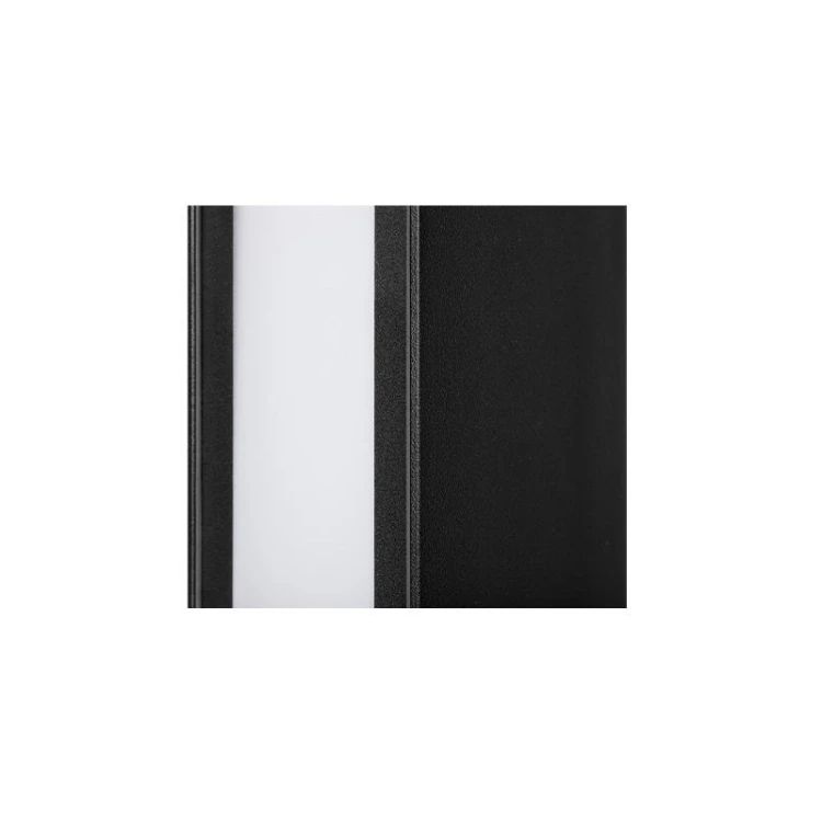 Lampa ogrodowa LED 24W 60cm Roma dwustronna czarna